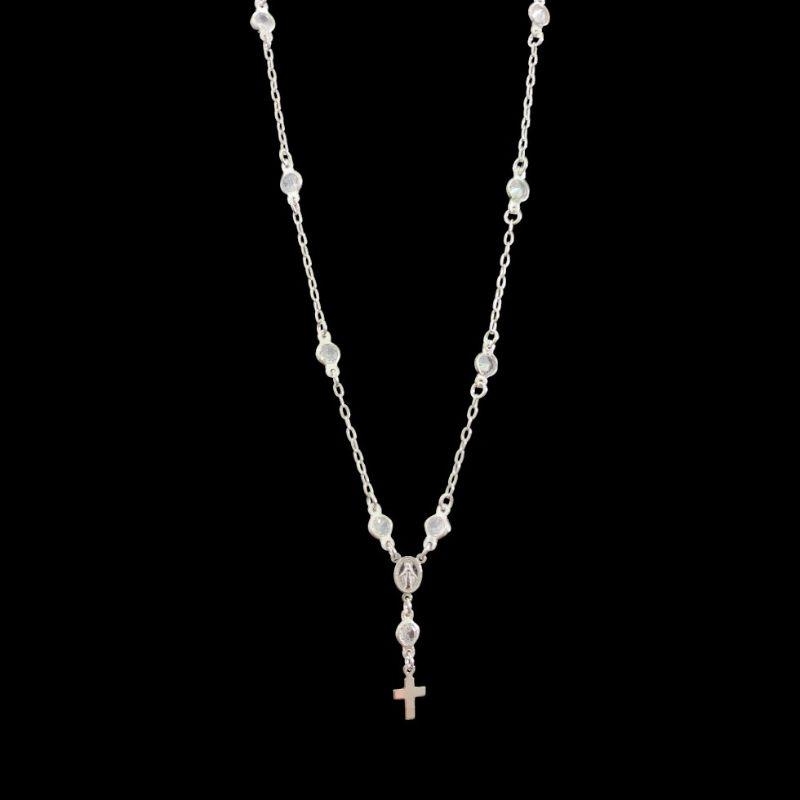 CHOKER TERÇO COM ZIRCONIA