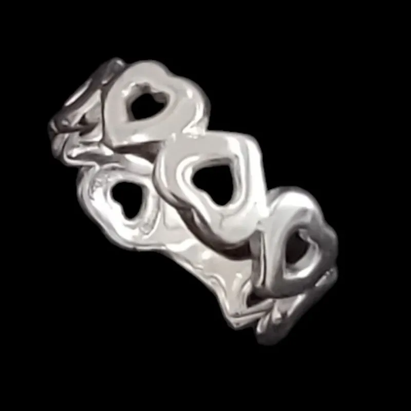 ANEL ALIANÇA CORAÇÕES