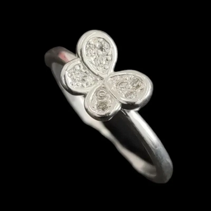 ANEL BORBOLETA MICROZIRCONIA