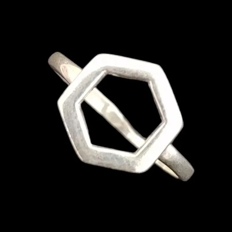 ANEL FORMAS GEOMÉTRICAS HEXÁGONO