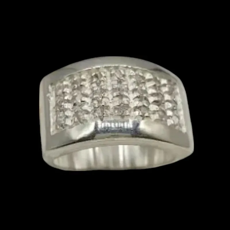 ANEL PAVE COM 40 MICOZIRCONIAS