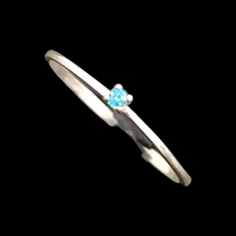 ANEL SOLITÁRIO 4 GARRAS 2,0 MM BAIXA