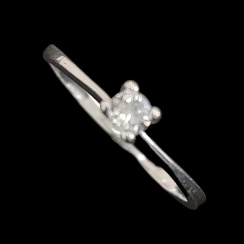 ANEL SOLITÁRIO 4 GARRAS 3,5 MM