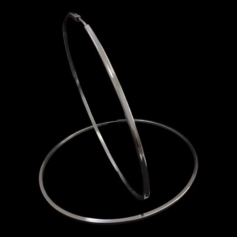 ARGOLA LISA FIO QUADRADO N° 6