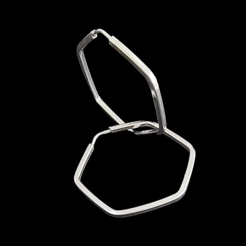 ARGOLA LISA SEXTAVADA  FIO QUADRADO 1,5MM N°3