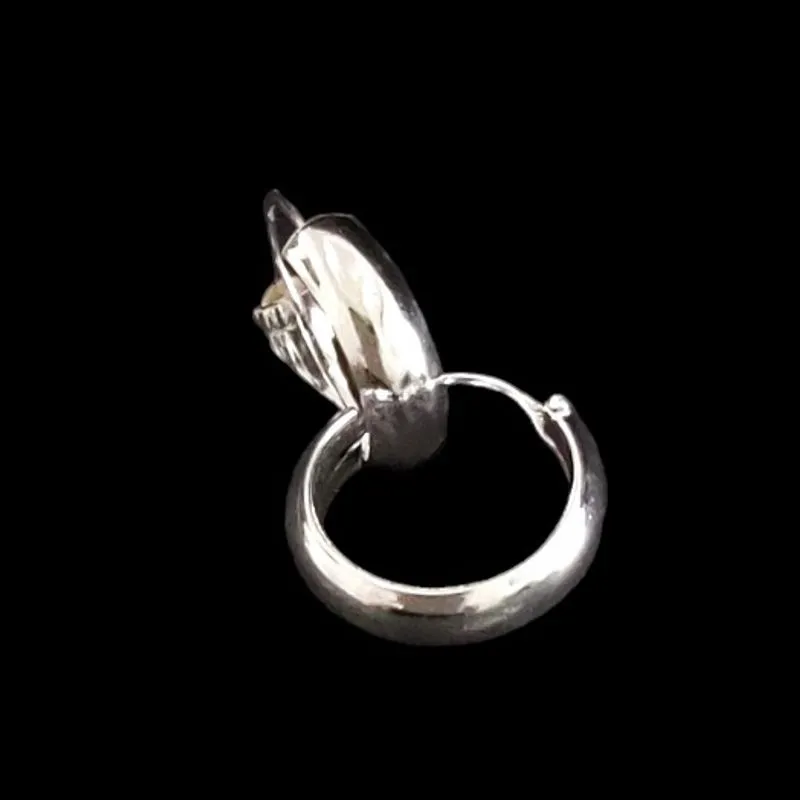 ARGOLA MEIA CANA RAIO 1.3 CM  4 MM CONTRA PINO