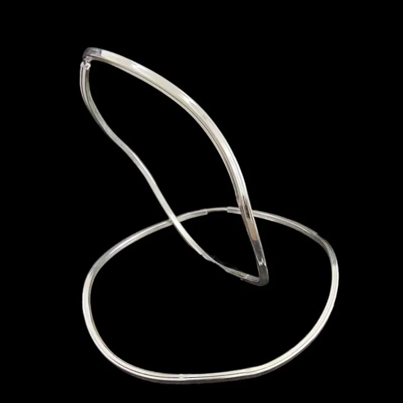 ARGOLA ONDULADA FIO QUADRADO N° 4