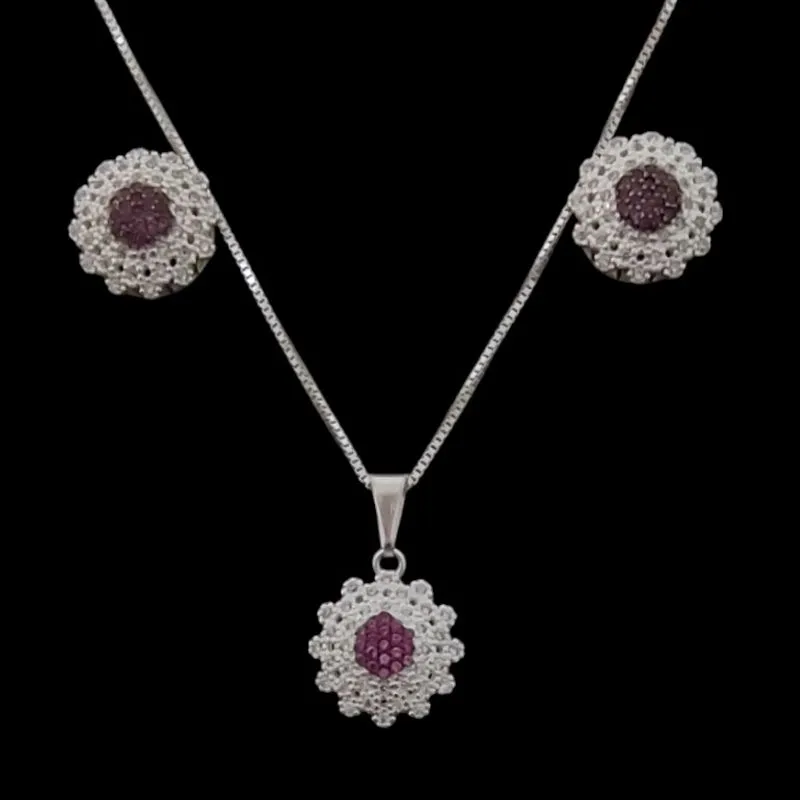 CONJUNTO FLOR MICROZIRCONIA