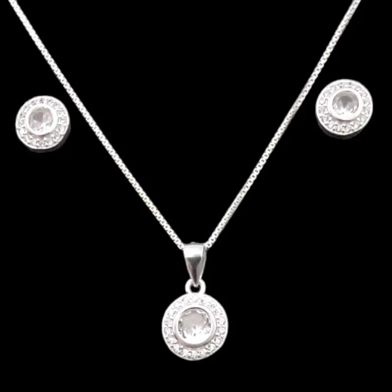 CONJUNTO GOTA DUPLA MICROZIRCONIA