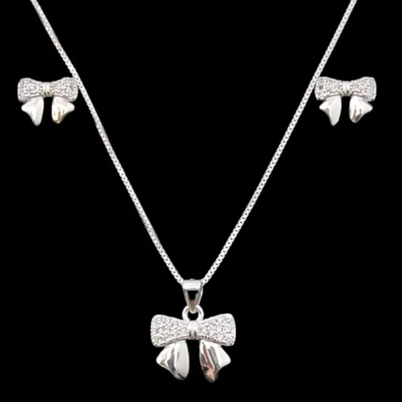 CONJUNTO LAÇO CRAVEJADO