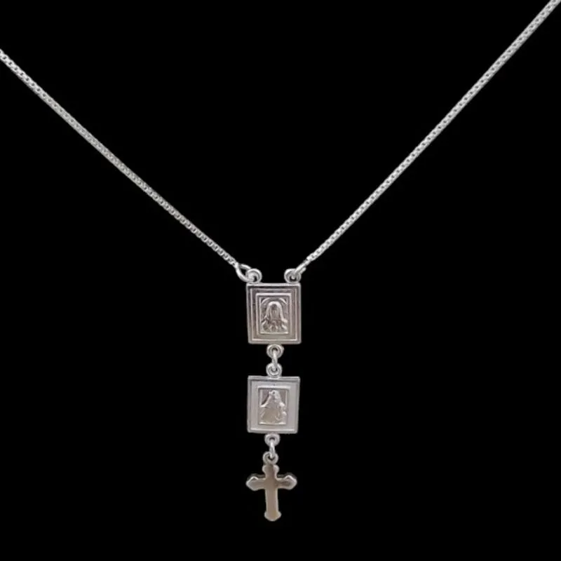 ESCAPULÁRIO DUPLO CORRENTE VENEZIANA