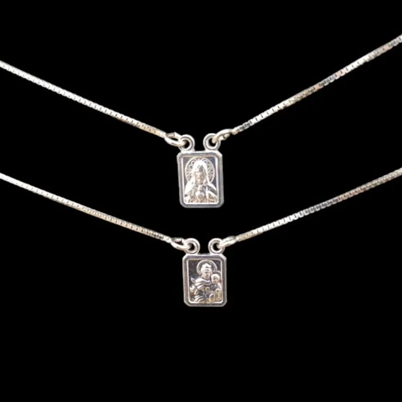 ESCAPULARIO VENEZIANA SAGRADO CORAÇÃO MEDALHA GRANDE