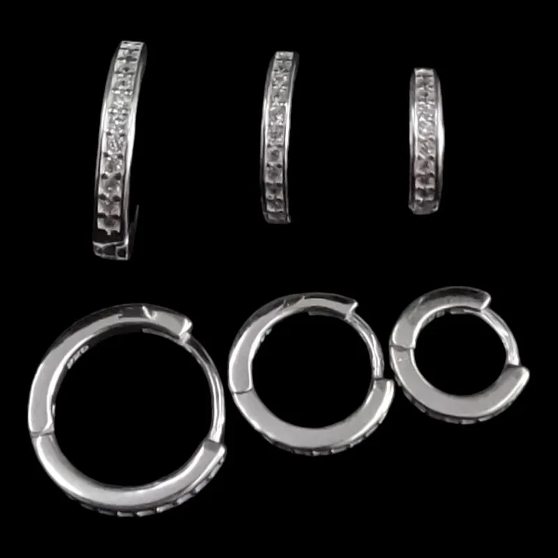 TRIO ARGOLAS CRAVEJADA 2,5 MM P/M/G