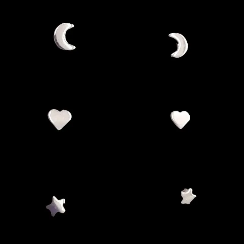 TRIO LUA/CORAÇÃO/ESTRELA LISO