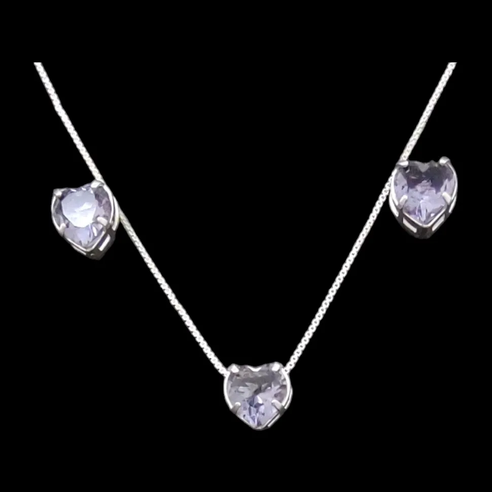 CONJUNTO GALERIA CORAÇÃO 8X8 TRADICIONAL AZUL CANETA