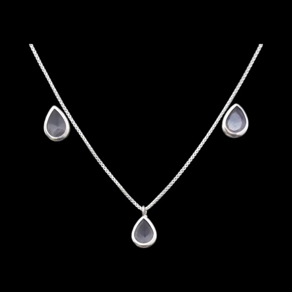 CONJUNTO GOTA 6X6  CRAVAÇÃO INGLESA TRADICIONAL BRANCO