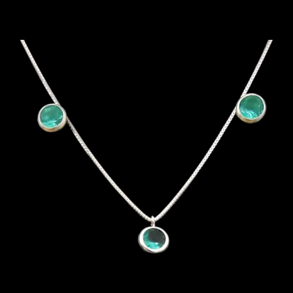 CONJUNTO REDONDO 6X6  CRAVAÇÃO INGLESA TRADICIONAL BRANCO