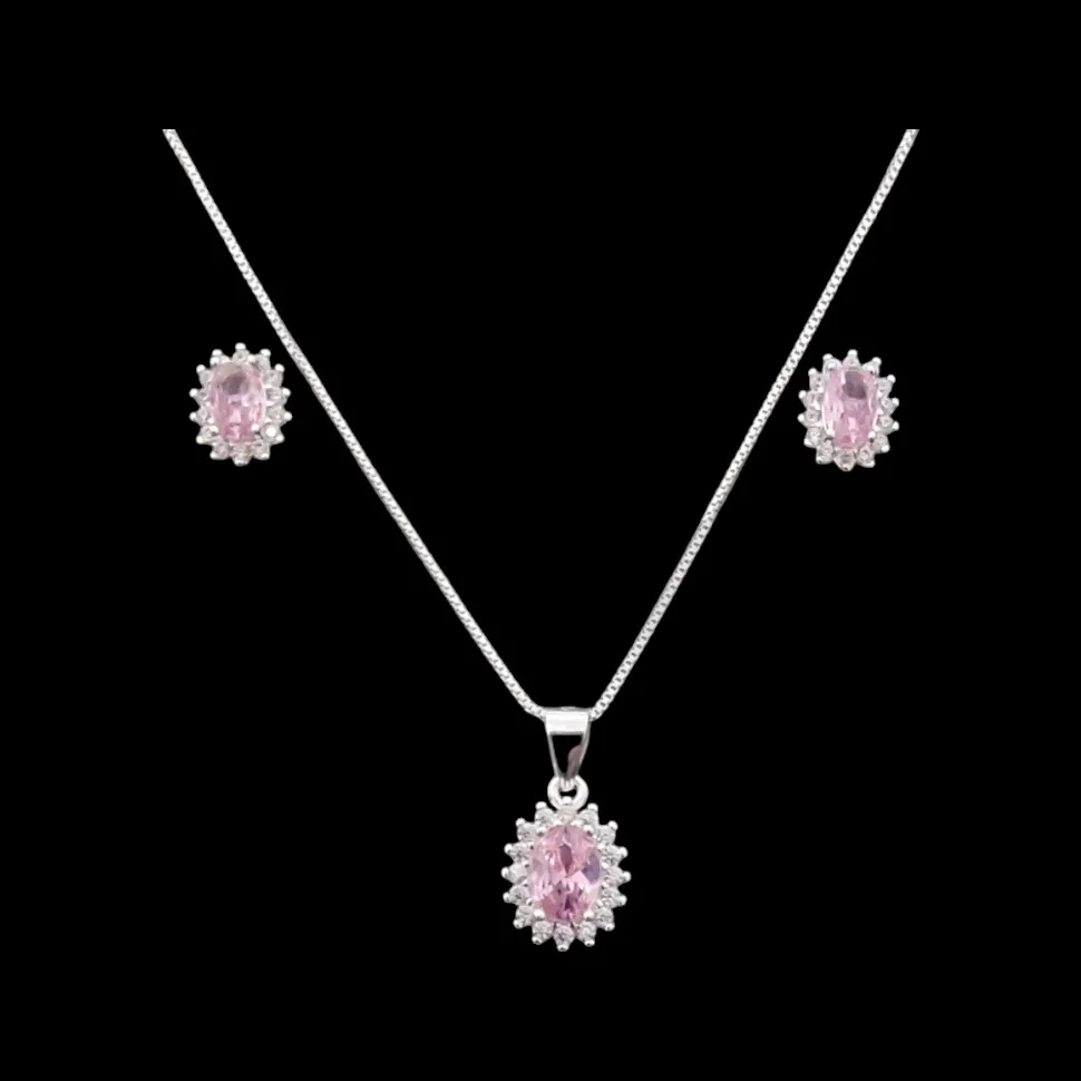CONJUNTO OVAL 4X6 CRAVEJADO (CORES)