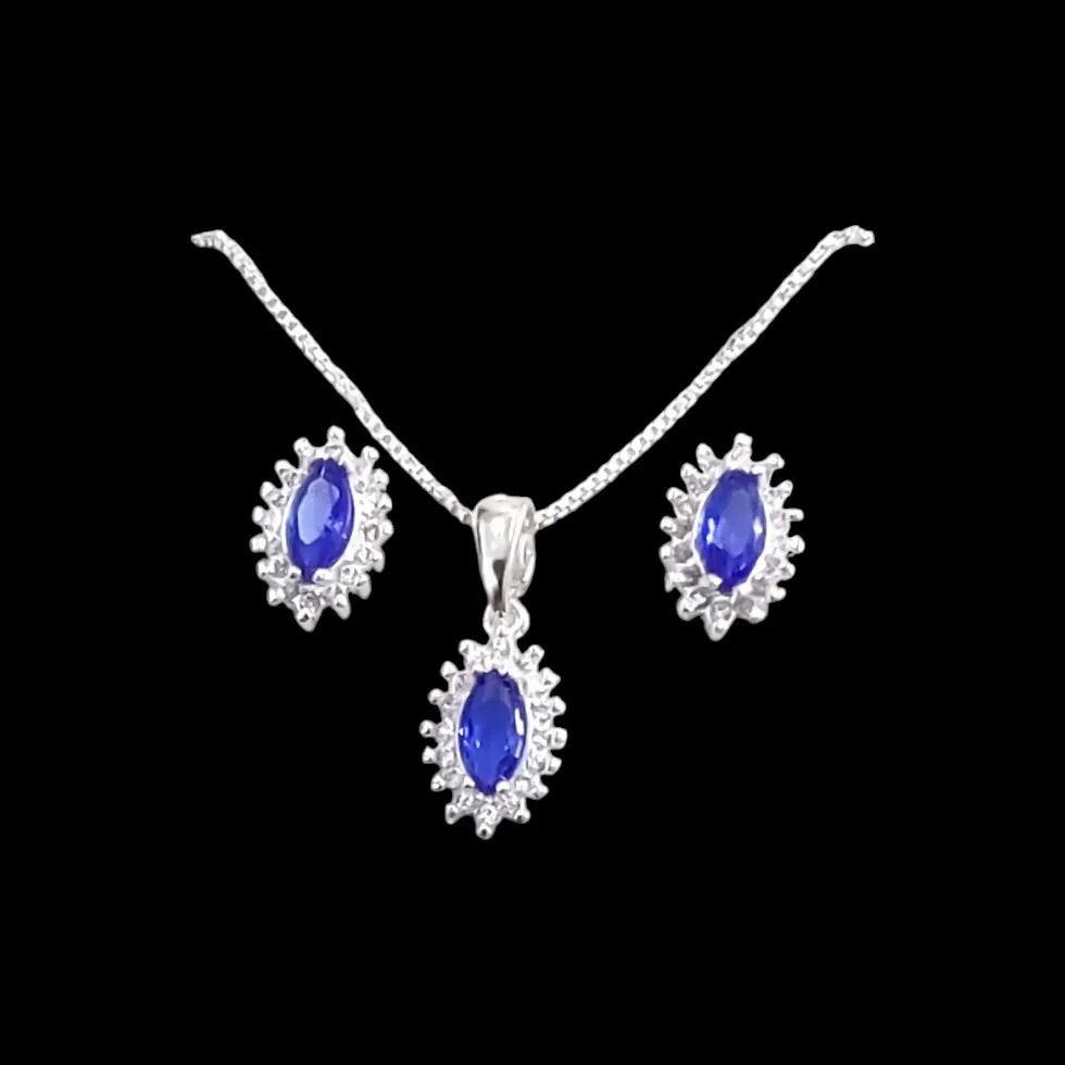 CONJUNTO NAVETE 3X6 MICROZIRCONIA CORES VARIADAS