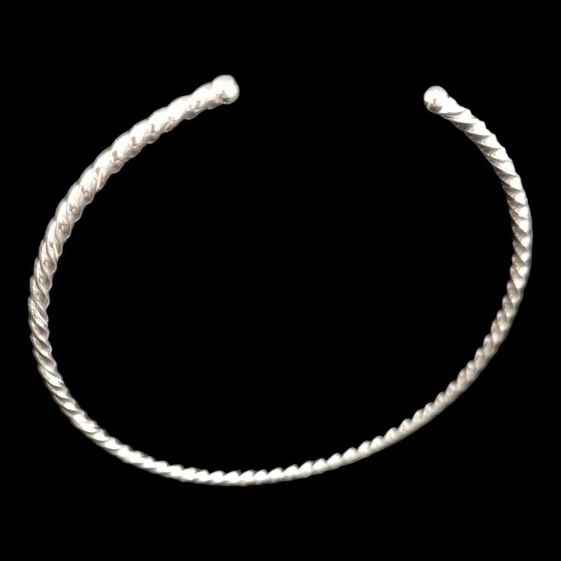 BRACELETE FIO TORCIDO ARO ABERTO