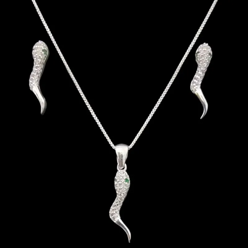 CONJUNTO SERPENTE MICROZIRCONIA