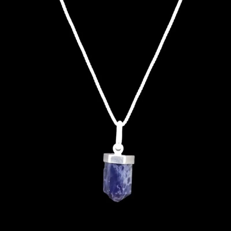 GARGANTILHA PEDRA NATURAL PONTA (CORES)