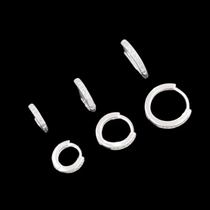 TRIO ARGOLAS 1/2 CRAVEJADAS MICROZIRCONIA P/M/G