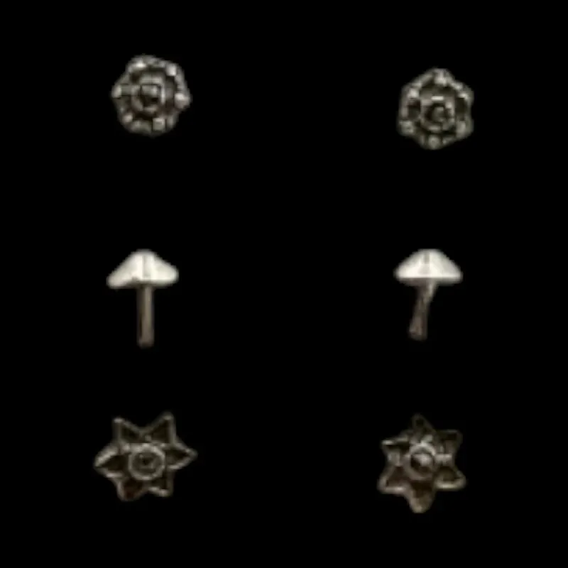 TRIO (FLORES/ COGUMELOS)