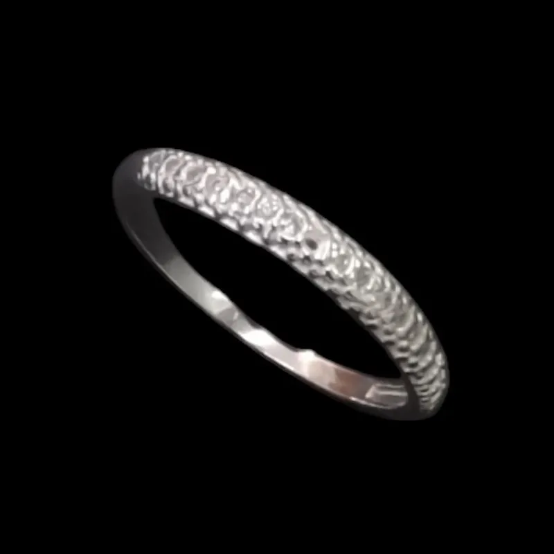 ANEL APARADOR COM 15 PEDRAS ZIRCONIA 1,0 MM