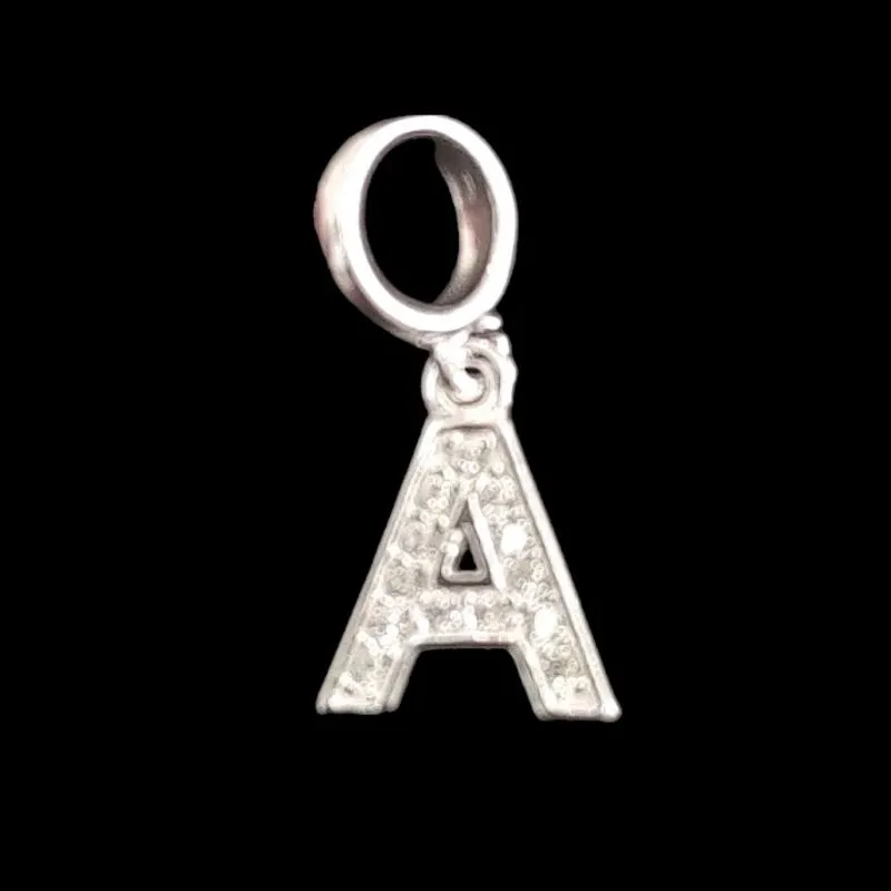 BERLOQUE LETRA A COM MICROZIRCONIA