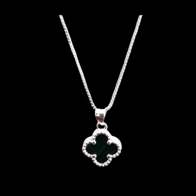 COLAR TREVO VAN CLEEF TAMANHO 1,0 CM ALTURA(CORES)