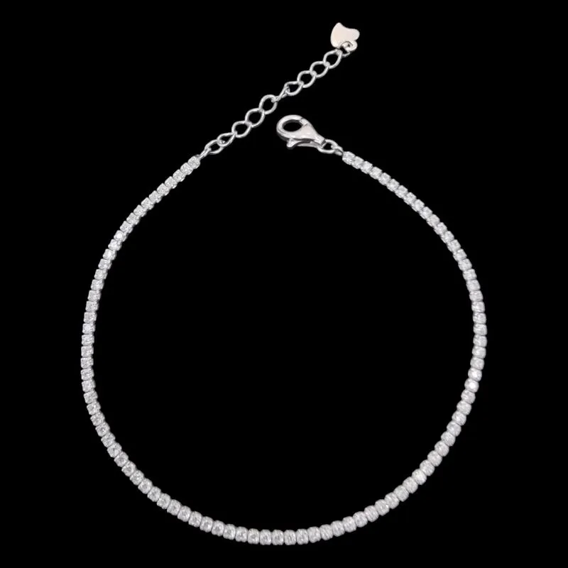 PULSEIRA RIVIERA BRANCA 1 MM FINA