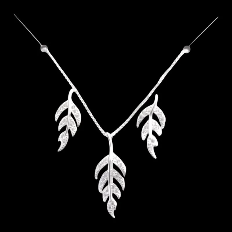 CONJUNTO FOLHA CRAVEJADO MICROZIRCONIA