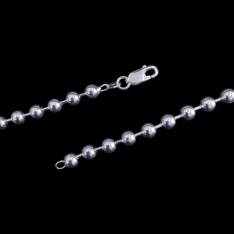 CORRENTE BOLA - 40 CM - 20,5 GR  - 5 MM  (*Consulte Nossos Preços Pelo WhatsApp)