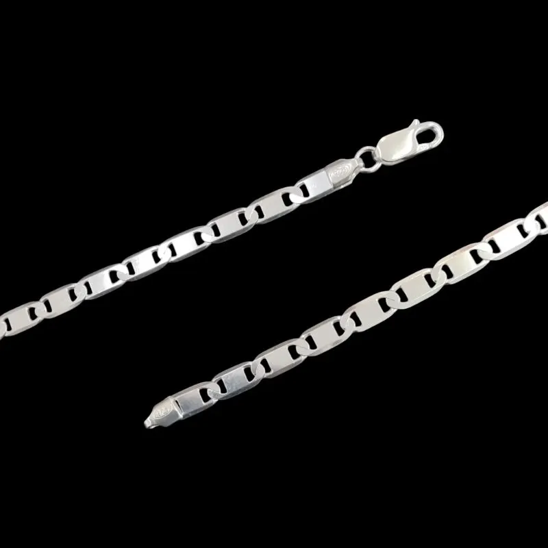 CORRENTE PIASTRINE 17,0GR 70 CM - 4,3 MM (* Consulte Nossos Preços Pelo WhatsApp)