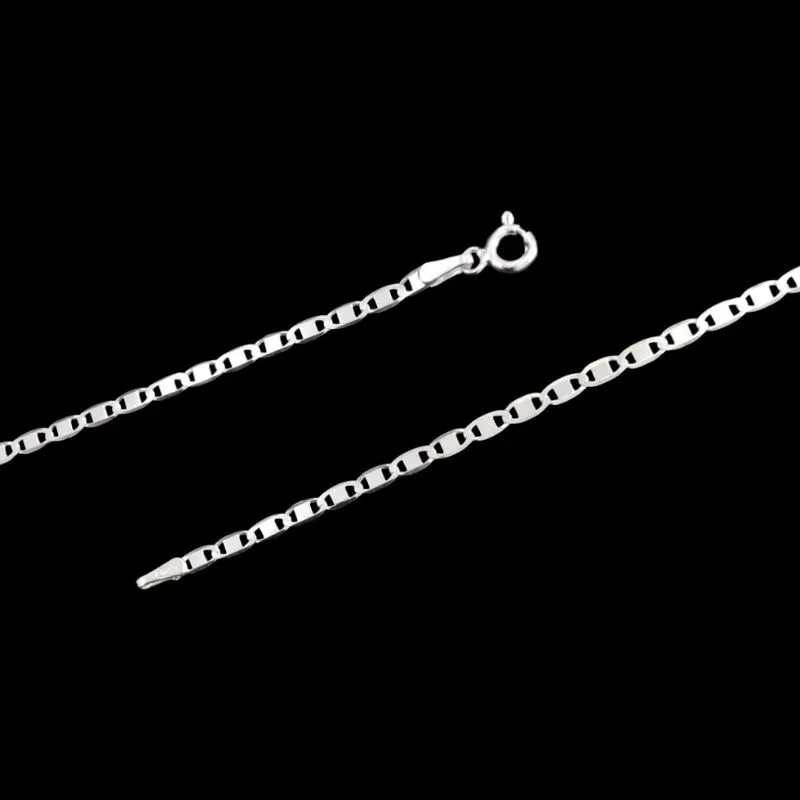 CORRENTE PIASTRINE FINA 3,6 GR 60 CM - 2 MM (* Consulte Nossos Preços Pelo WhatsApp)