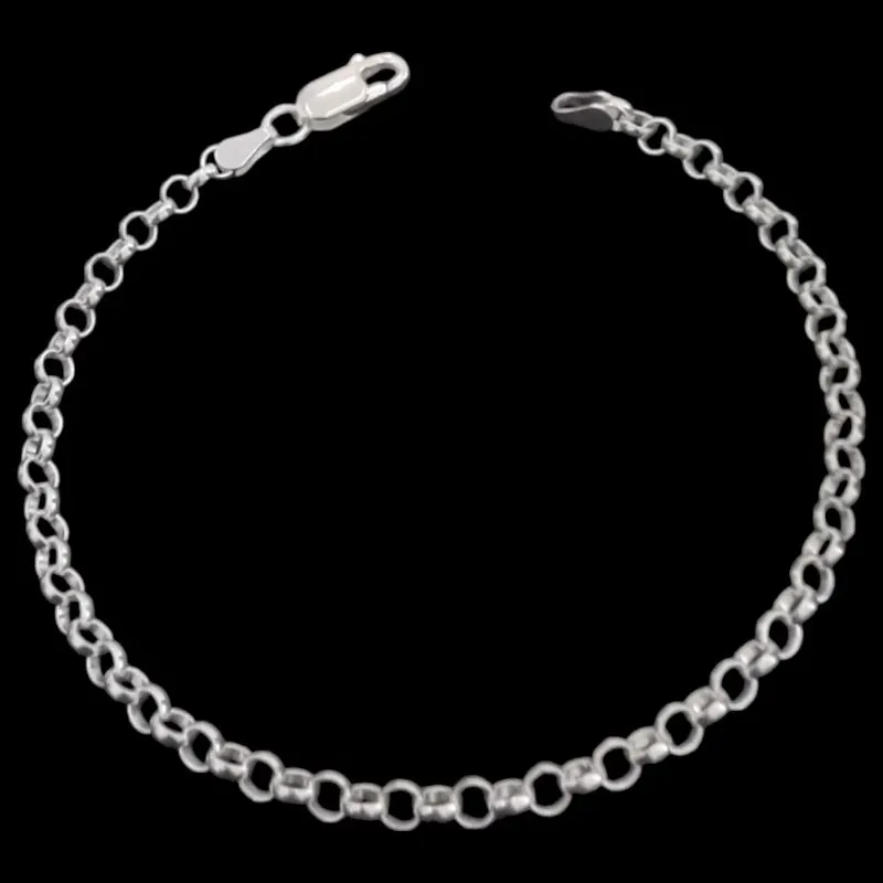 PULSEIRA ELO PORTUGUÊS  GROSSA 3MM - 3,4 GR (*Consulte Nossos Preços Pelo WhatsApp)