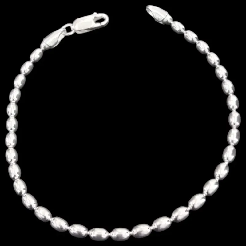 PULSEIRA GRÃO DE ARROZ 3MM - 6,0  GR (*Consulte Nossos Preços Pelo WhatsApp)