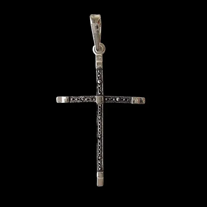 PINGENTE CRUZ PALITO MARCASSITA