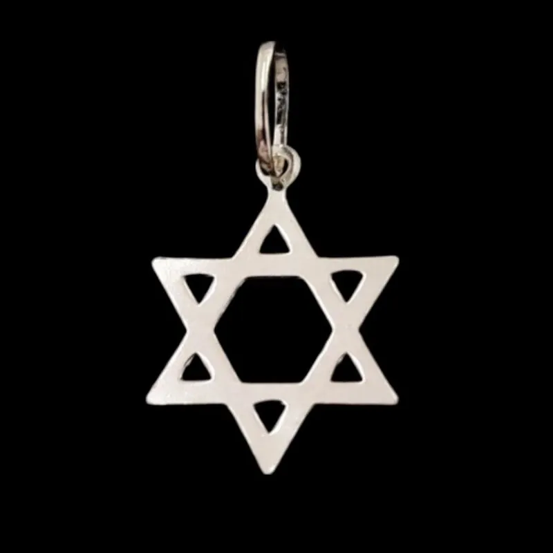 PINGENTE ESTRELA DE DAVI COM ARO TAM. PEQUENO