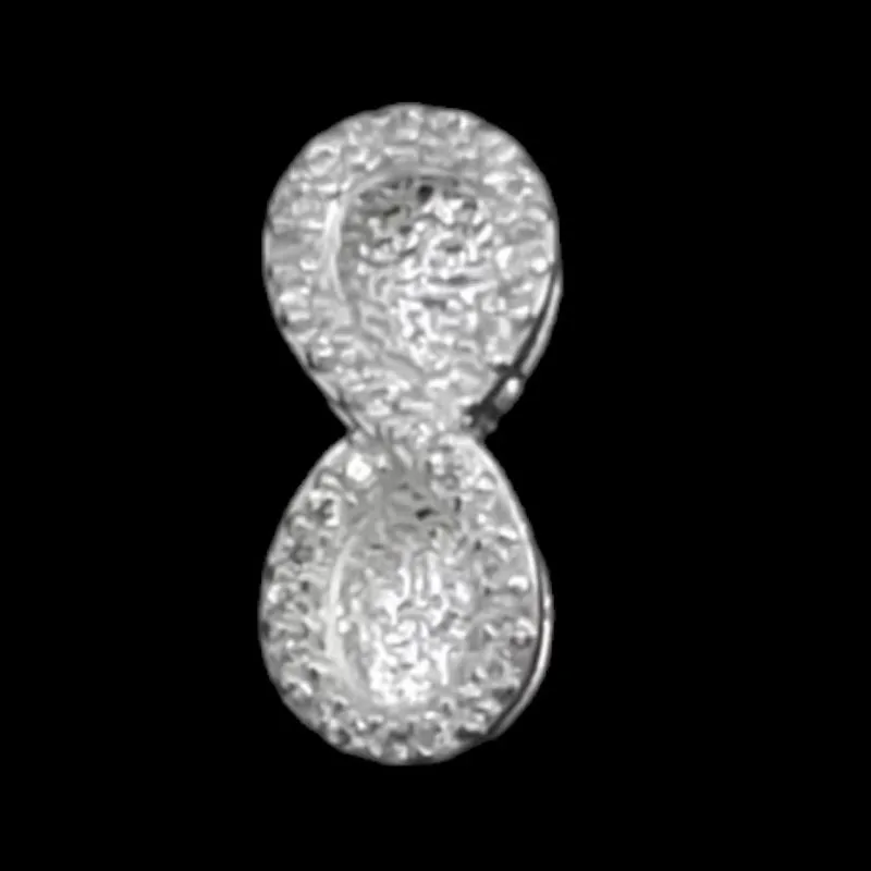 PINGENTE INFINITO CRAVEJADO