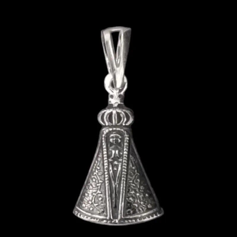 PINGENTE NOSSA SRA. APARECIDA ENVELHECIDA TAM. MINI