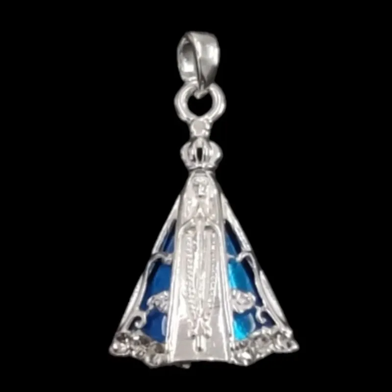 PINGENTE NOSSA SRA. MANTO AZUL