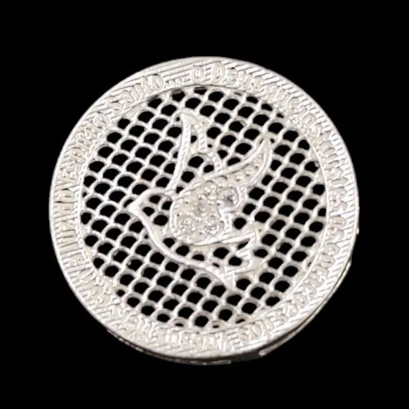 PINGENTE DIVINO CIRCULO RENDA ITALIANA