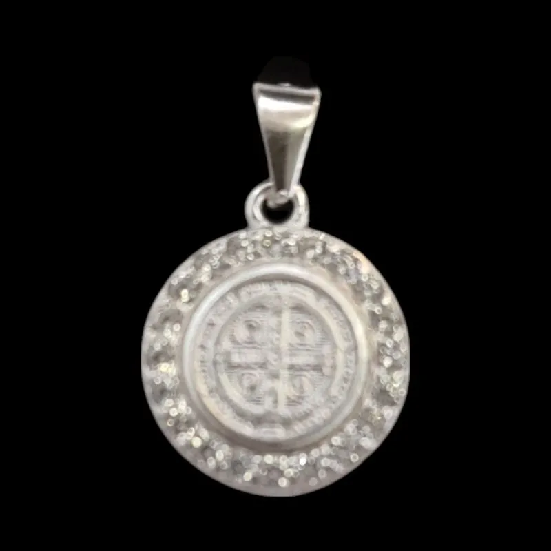 PINGENTE SÃO BENTO CRAVEJADO