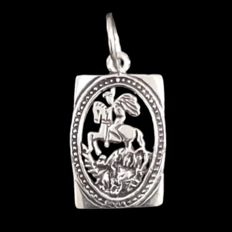 PINGENTE SAO JORGE MEDALHA