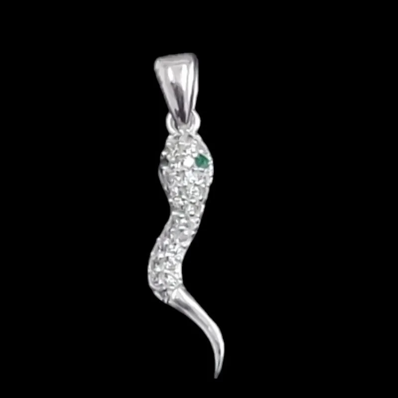 PINGENTE SERPENTE MICROZIRCONIA