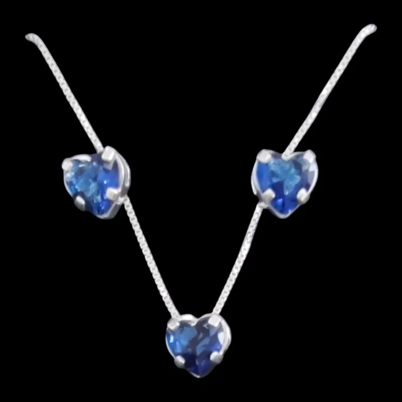 CONJUNTO GALERIA CORAÇÃO 6X6 TRADICIONAL AZUL