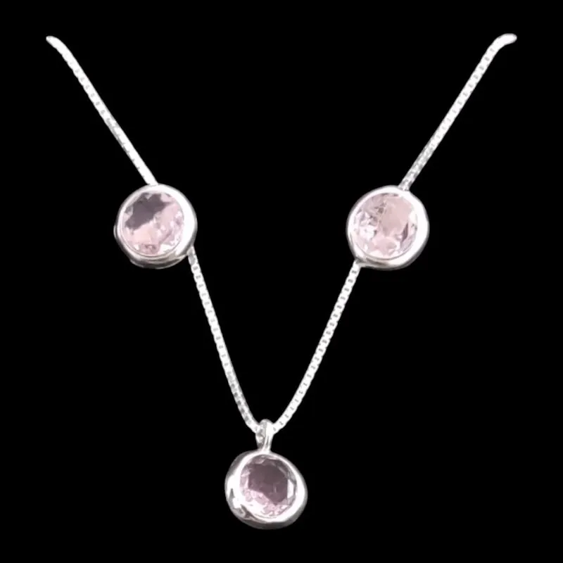 CONJUNTO REDONDO 6X6  CRAVAÇÃO INGLESA TRADICIONAL ROSA