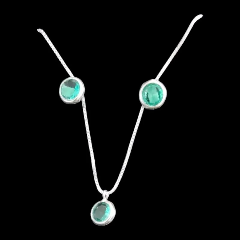 CONJUNTO REDONDO 6X6  CRAVAÇÃO INGLESA TRADICIONAL VERDE PISCINA